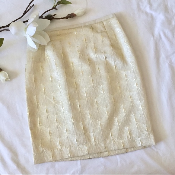 NWT H&M Gold Medallion Skirt - Picture 1 of 3
